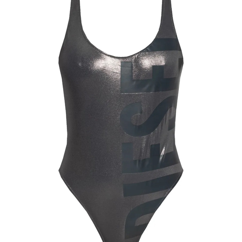 BRAND NEW/ UNWORN Diesel Women's Shimmering Charcoal One Piece